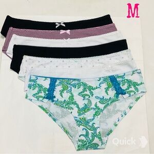 M - New 7 pieces Next Cotton Low-Rise Panties